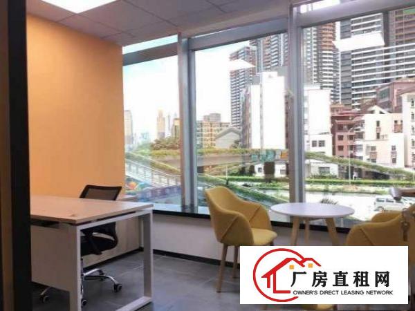  宝安网红孵化基地新城广场数码精装小办公室出租，带家私