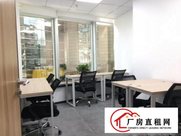  宝安网红孵化基地新城广场数码精装小办公室出租，带家私