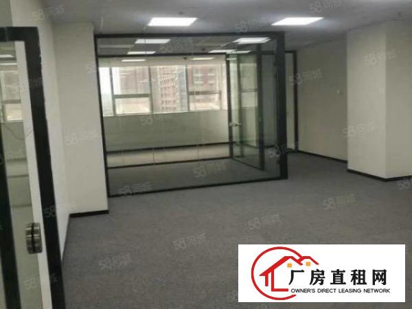  西乡地铁口边纯办公写字楼120平价格低，精装修，可注册