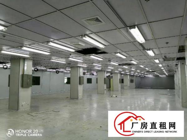  西乡臣田工业区带装修无尘车间整层2600平米出租