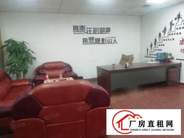  西乡，固戍工业园区，新出楼上带装修870平厂房出租，拎包生产