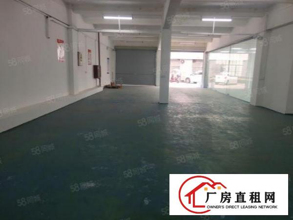  西乡黄田，一楼带精装修450平厂房，办公仓库出租，水电到位！