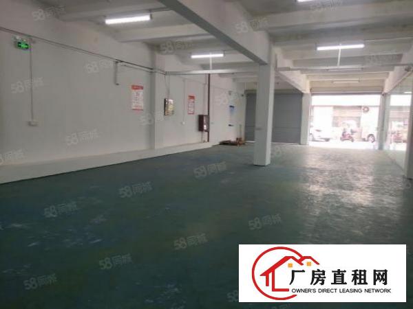  西乡黄田，一楼带精装修450平厂房，办公仓库出租，水电到位！