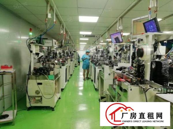  西乡鹤洲，洲石路新出2楼带装修500平厂房出租，水电到位