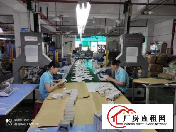  西乡三围工业区楼上1280平带精装修厂房出租使用率90