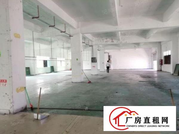 西乡，广深公路，固戍大门附近，楼上整层带装修966平厂房出租
