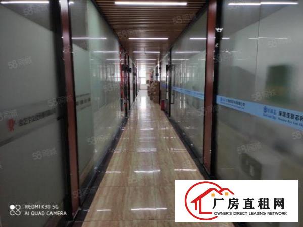 固戍宝源路边大型工业园100至2800平带装修厂房业主直租