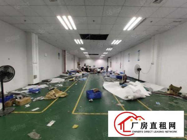  西乡，广深公路旁，臣田，新出楼上带精装修900平工业厂房出租