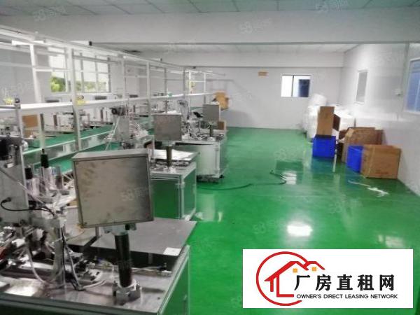  西乡，铁岗，楼上带装修无尘车间870平工业厂房出租，租金22