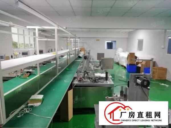  西乡，铁岗，楼上带装修无尘车间870平工业厂房出租，租金22