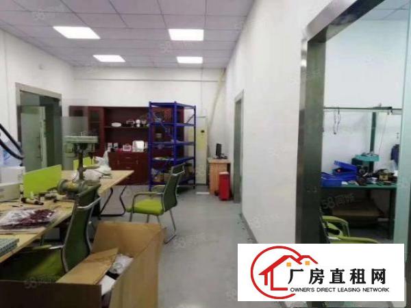  西乡，鹤州大型工业区楼上精装修875平，带空调，无转让费