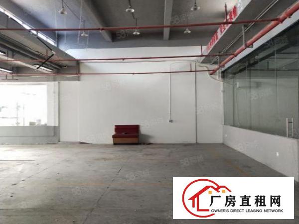  西乡，鹤洲大型工业园，新出一楼厂房380平，带装修，水电齐全