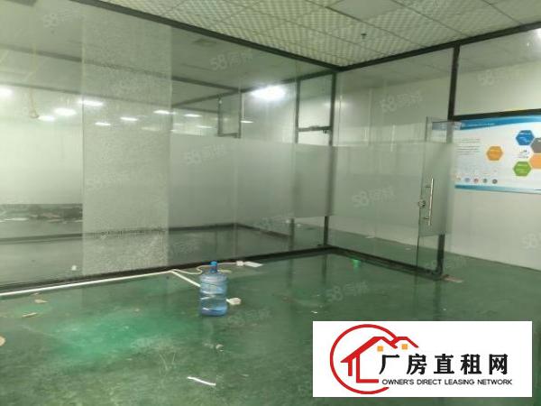  西乡，前进二路旁大型工业区新出楼上精装修900平厂房。