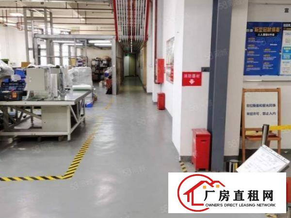  西乡宝安大道正规工业区厂房一楼2100平方精装修出租