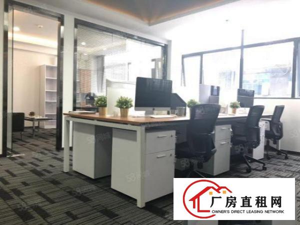  西乡银田创意园80到8002000平精装修写字楼业主直租