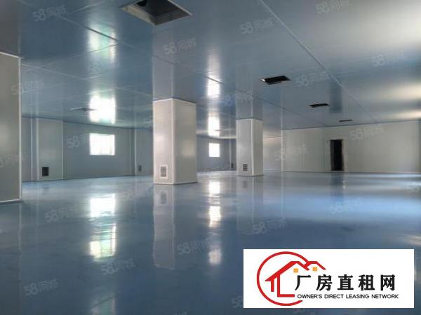  西乡，固戍二路旁工业区楼上整层1100平无尘车间，无转让费。