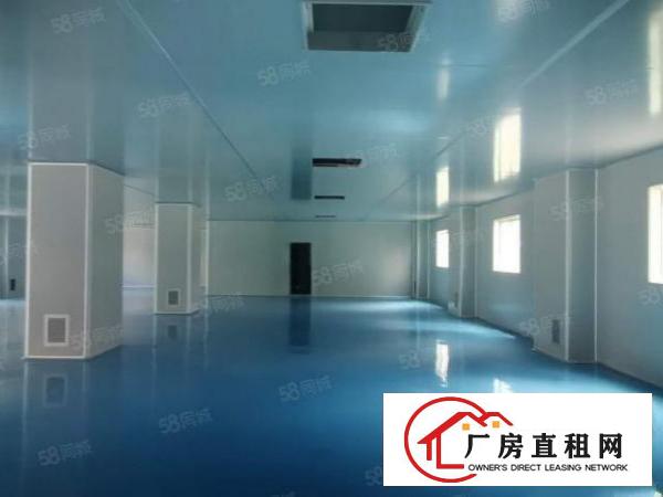 西乡，固戍二路旁工业区楼上整层1100平无尘车间，无转让费。