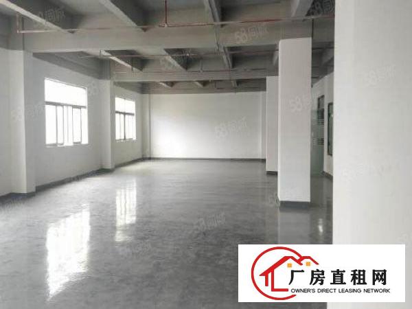  西乡固戍二路边大型工业园楼上精装修530平米厂房出租