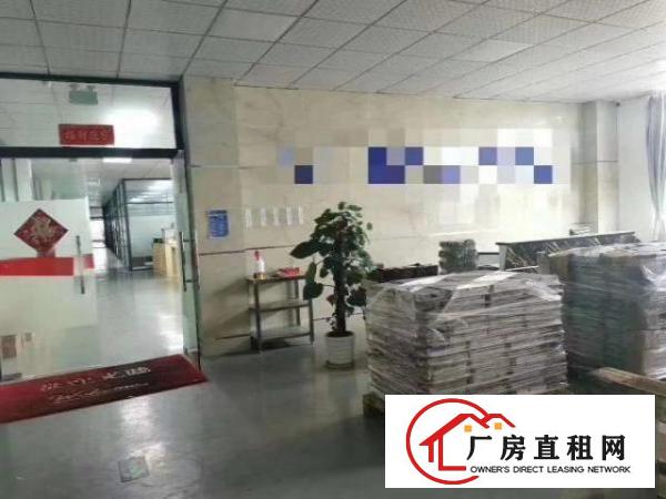  福永塘尾地铁口1000米楼上1000平无公摊厂房出租