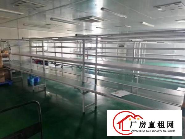  福永新出精装修原房东厂房600平方，无转让费