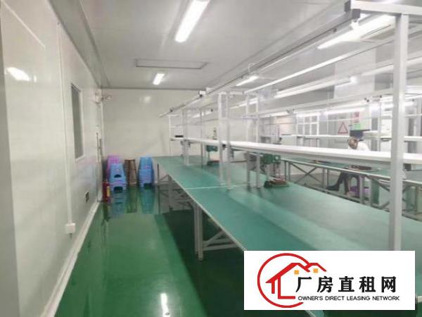  福永新出精装修原房东厂房600平方，无转让费