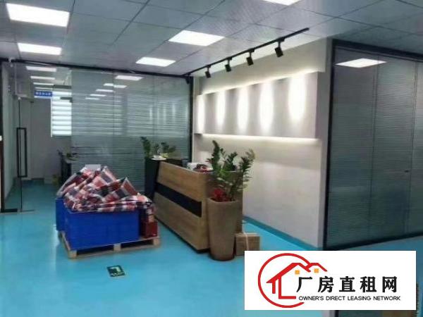  福永新出原房东楼上精装修厂房500平米无转让费