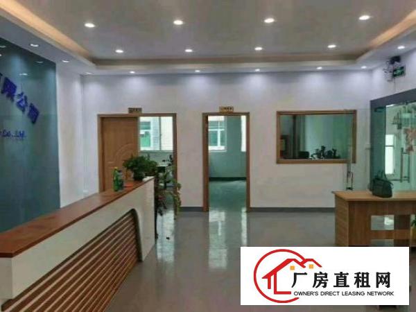  福永沿江高速附近楼上1100平带装修厂房出租