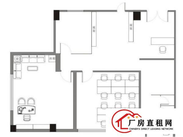  出租转让或分租宝安福永地铁口办公室，
