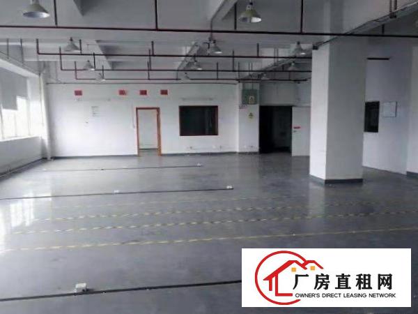  福永和平招租楼上厂房580平，有红本，产证齐