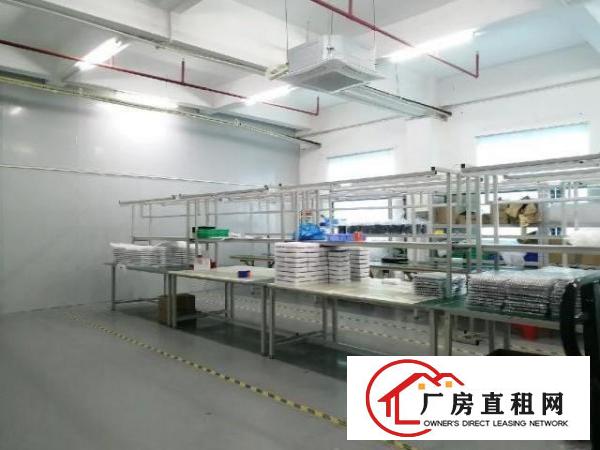 福永沿江高速路口新出楼上精装修850平厂房