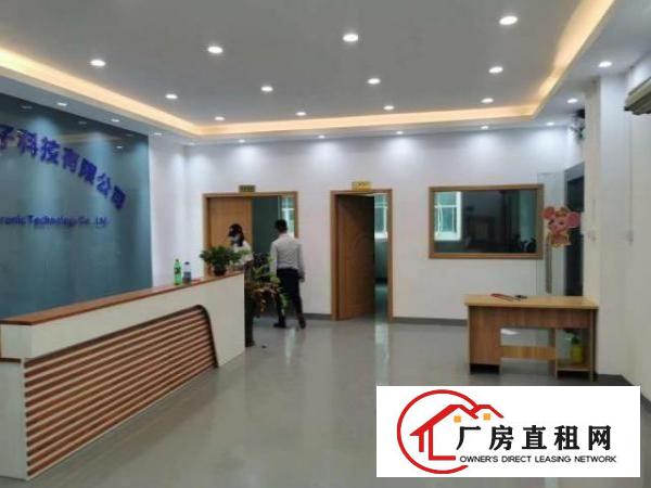  福永楼上1100平精装修厂房出租