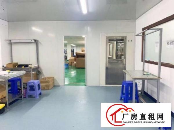  福永107国道附近楼上890平无尘车间精装修厂房出租