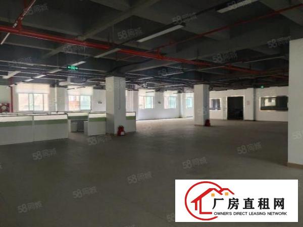  福永新出精装修带办公室面积1500平可大小分租的厂房