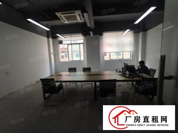  福永新出精装修带办公室面积1500平可大小分租的厂房