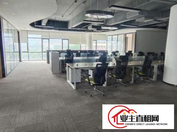  福永1200平方豪华装修厂房出租直租可分租水电到位现已搬空