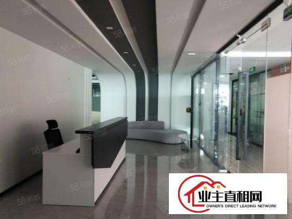  福永1200平方豪华装修厂房出租直租可分租水电到位现已搬空
