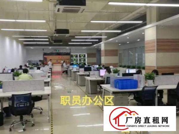  福永镇大洋田九成新厂房整层6800平米出租！精装修！带货台