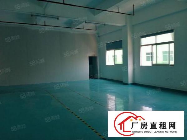  福永新和楼上全新地坪漆厂房出租