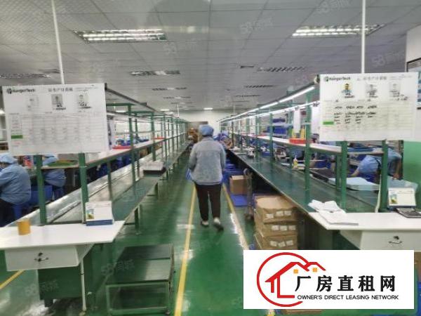  福永凤凰工业区楼上1500平米带装修厂房出租