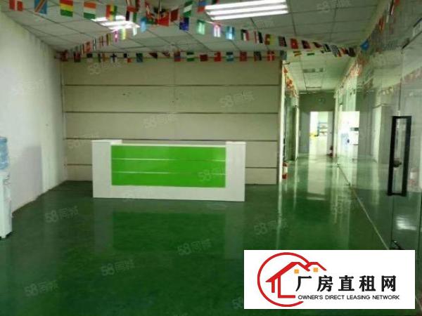  福永主干道边新出楼上整层1200，带前台豪华办公室装修