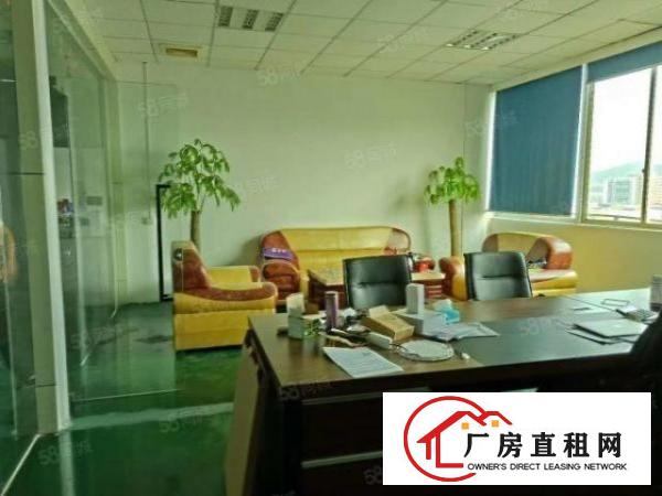  福永主干道边新出楼上整层1200，带前台豪华办公室装修