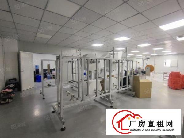  沙井新出现成无尘车间已空出，楼上950平！