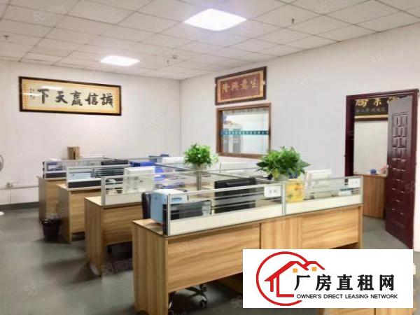  经典房！福永独院8000平厂房分租豪装修带喷淋消防形象。