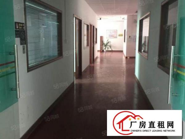  福永白石厦500平厂房出租！二楼带中央空调水电到位无转让费