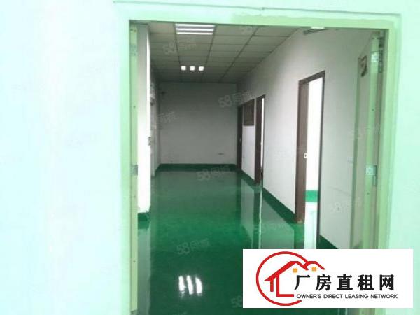  福永楼上装修厂房1000平园区形象好车位充足适合注塑贴片等