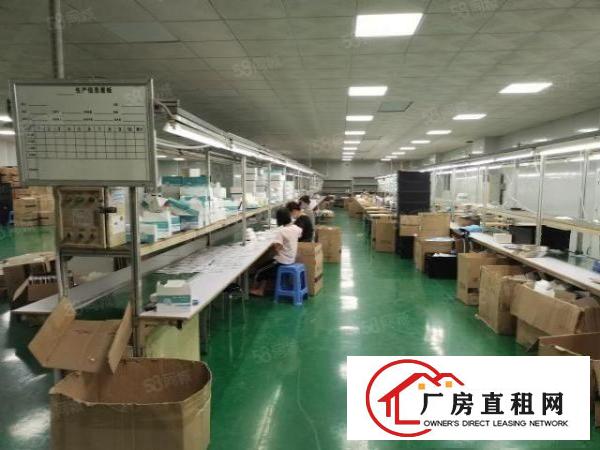  福永塘尾新出楼上900平方带装修厂房招租