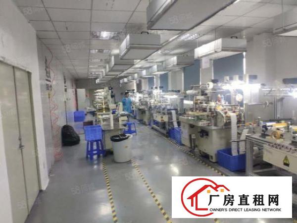  福永新出楼上750平无尘净化车间，带前台办公室