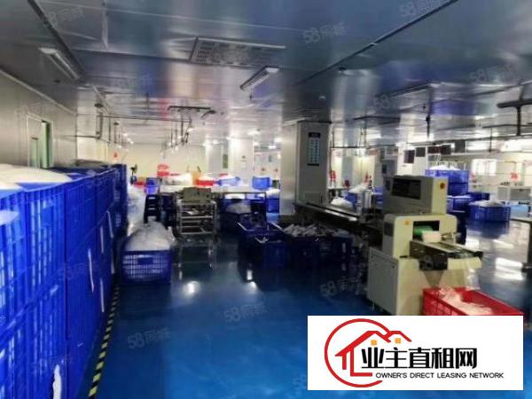 福永新出千级无尘车间整层2200平，精装修水电到位领包入住