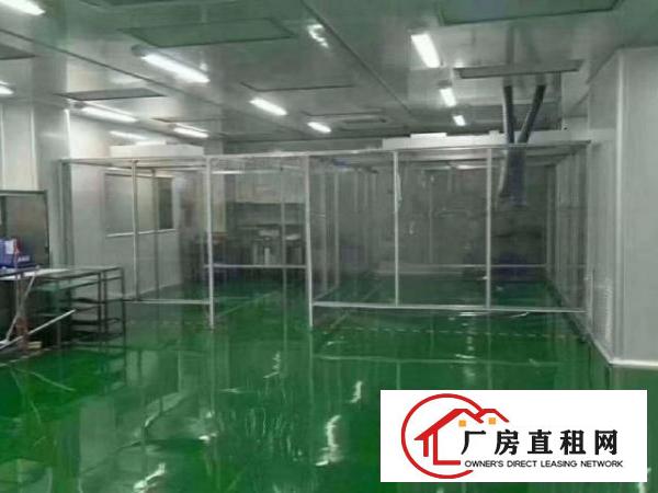  带百级千级无尘车间厂房1700平方大小出租在沙井后亭