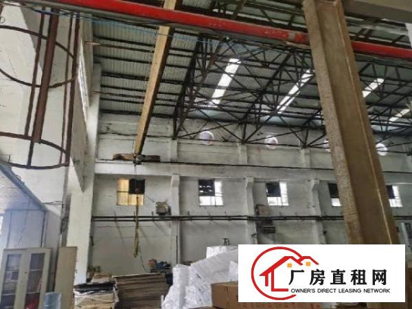  钢构厂房，13米高，两台航车，可进货柜车，